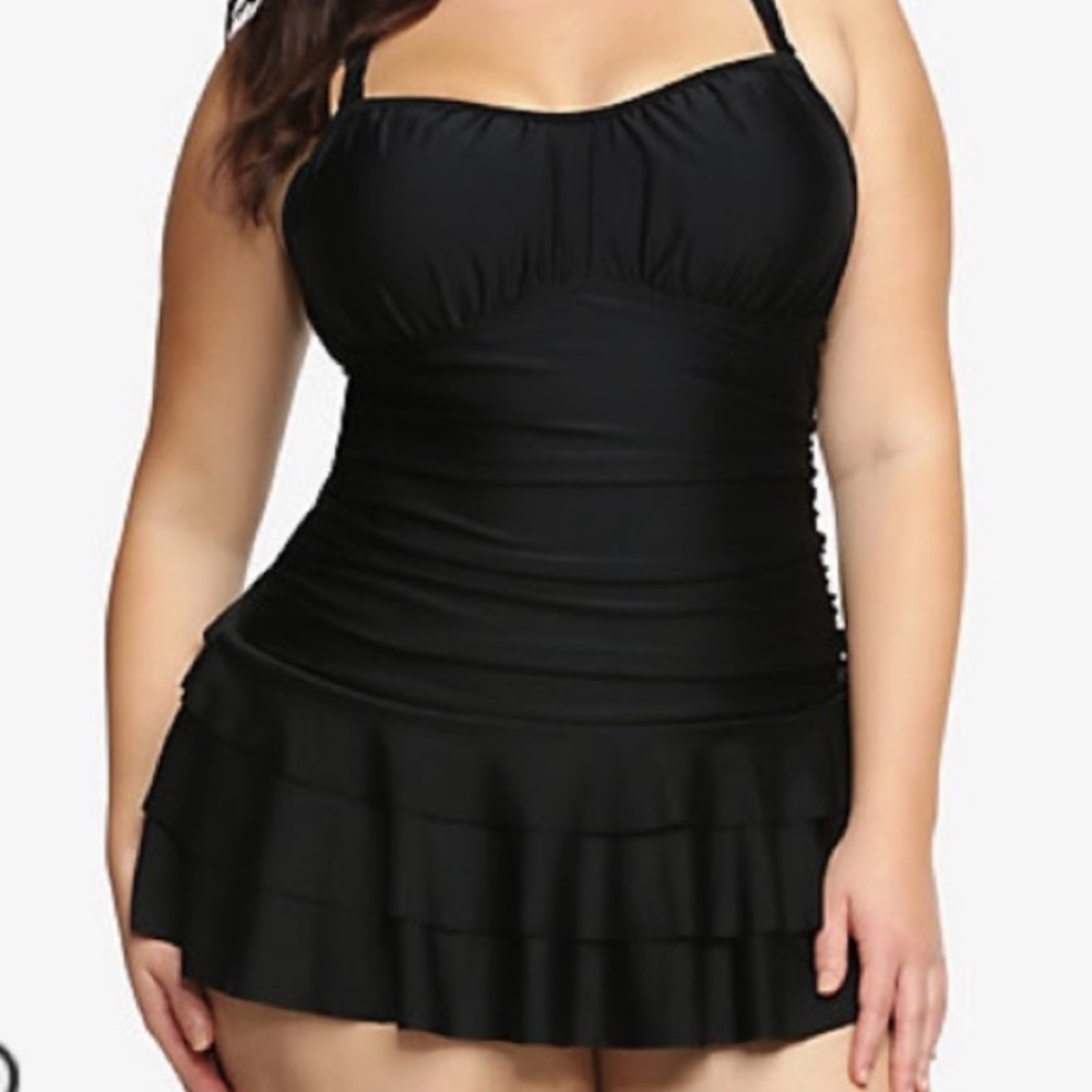 Torrid skirted one piece swimsuit 1X